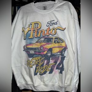 FORD Pinto plus size women’s crewneck sweatshirt size 1XL oversized fit